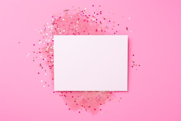 an empty page on a pink background symbolizing endless creative possibilities and the blank canvas for your ideas to come to life