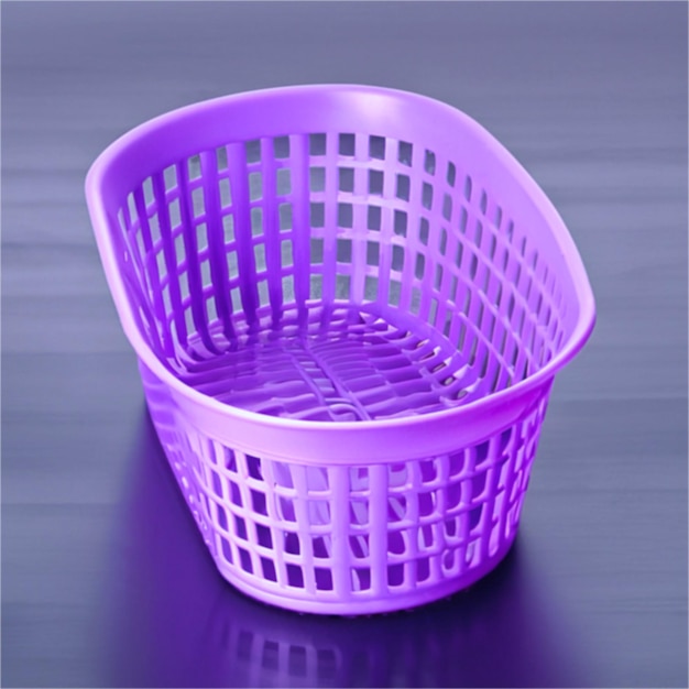 empty plastic basket