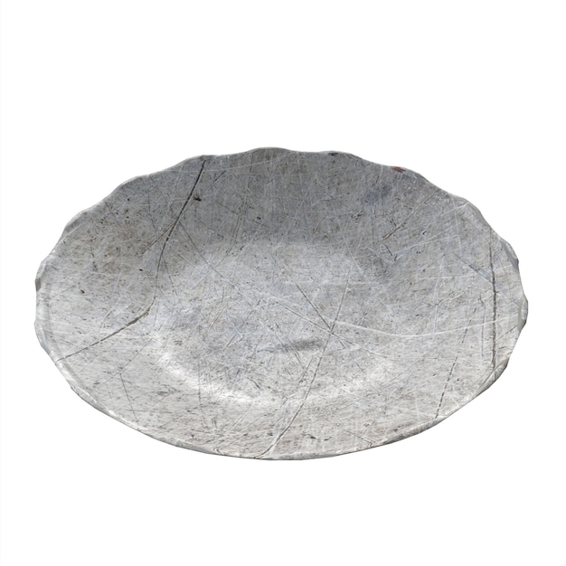 Empty plate 3d modelling