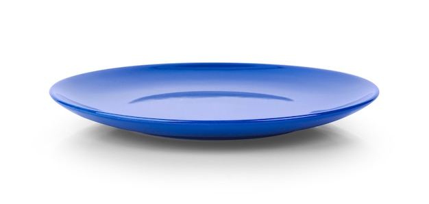 Empty plate isolated