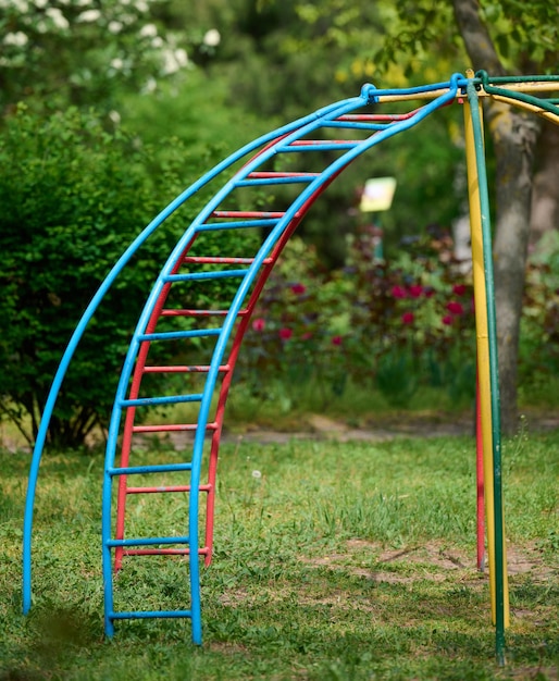 Empty playgrounds for playing Ukraine