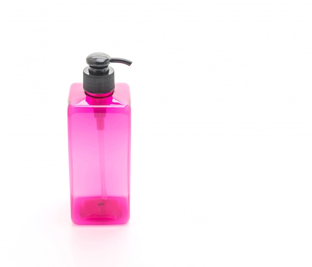 empty pump bottle for shampoo or soap