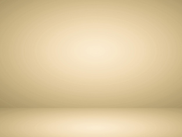 Empty room brown light background