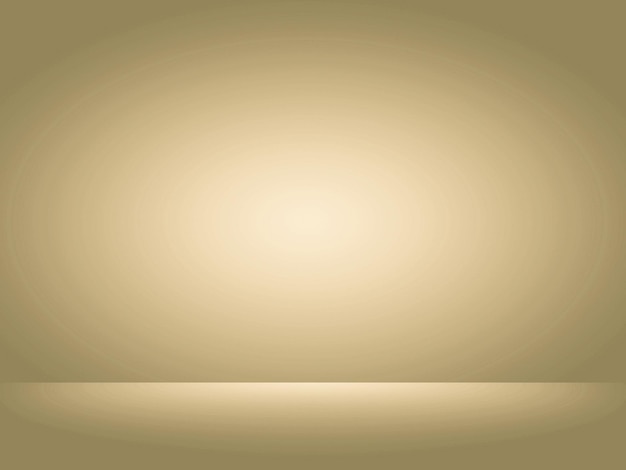 Photo empty room brown light background