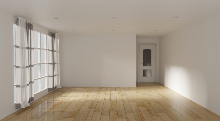 Photo empty room color of the year