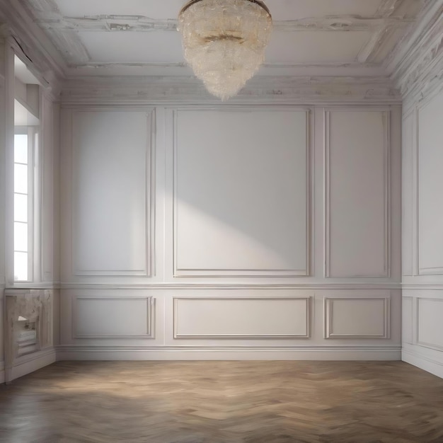 Foto interno di una stanza vuota sfondo di una sala vuota