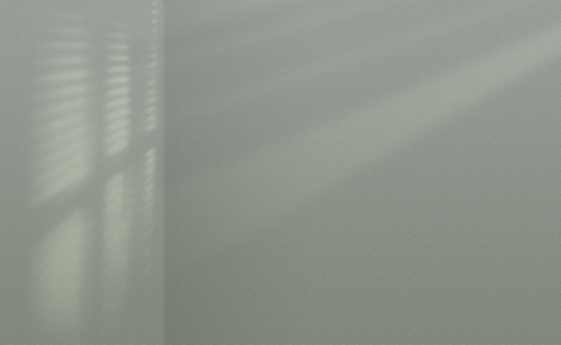 Photo empty room wall with sunlight and shadows bakground