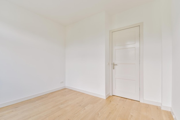 Empty room with window and radiator