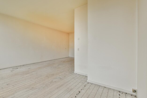 Empty room with window and radiators