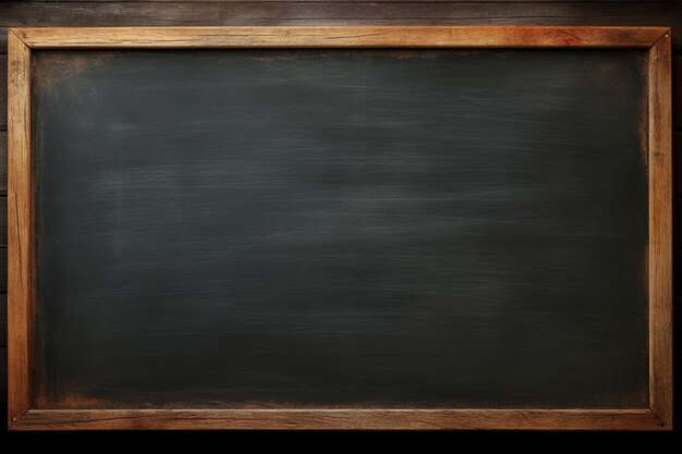 Empty rustic chalkboard with copy space