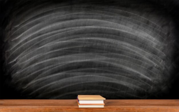 Photo empty school blackboard