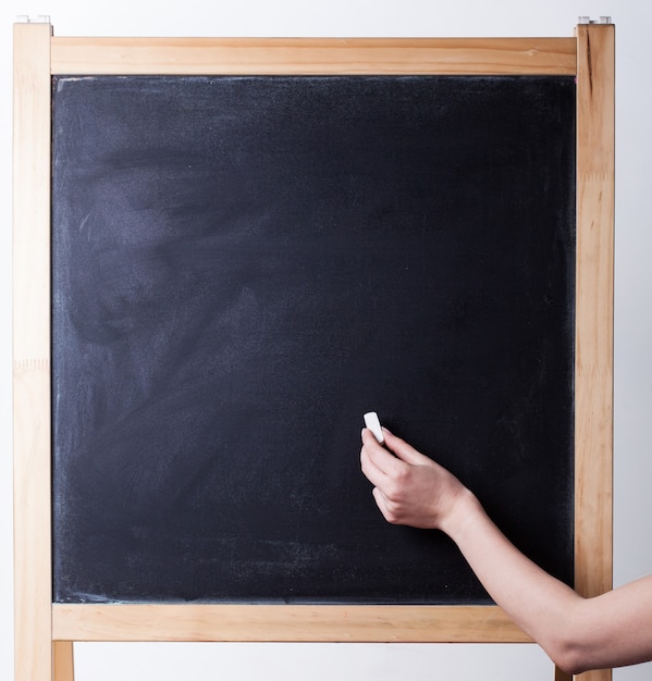 Empty school board Premium Photo