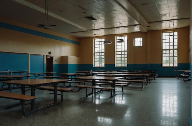 empty school classroom