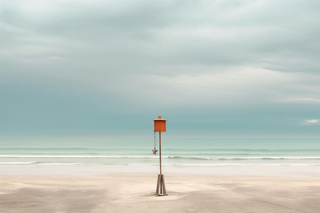 Empty sea and beach background photography