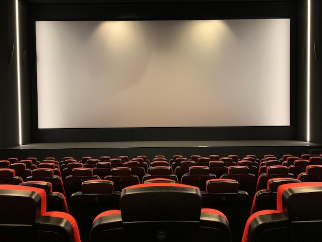 Photo empty seats in auditorium