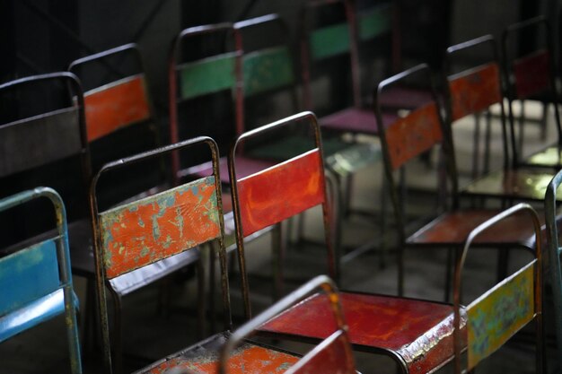 Photo empty seats in theater