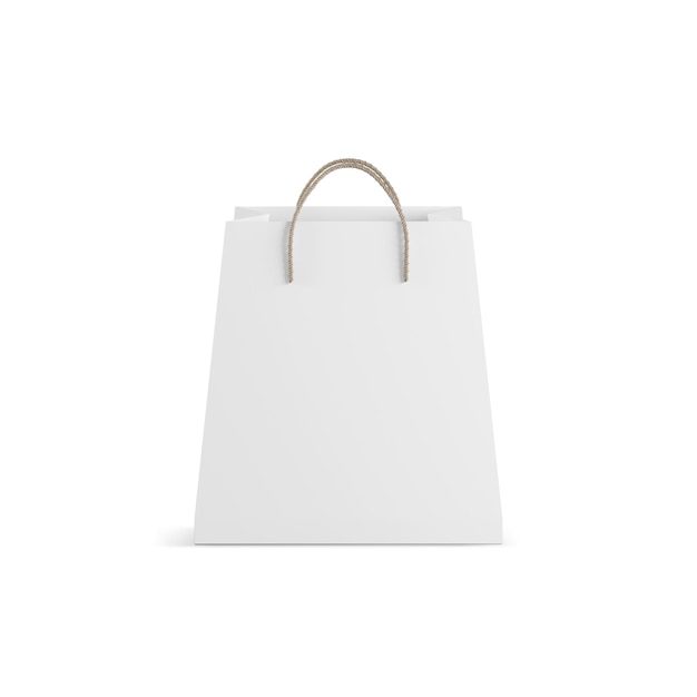 Пустая сумка для рекламы и брендинга3d render