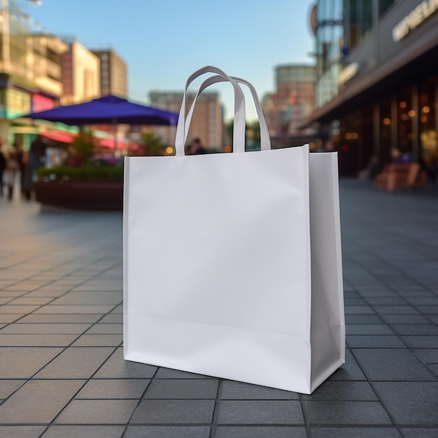 Empty shopping bag