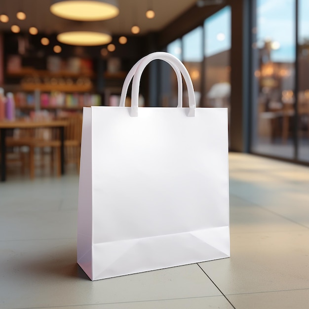 Empty shopping bag