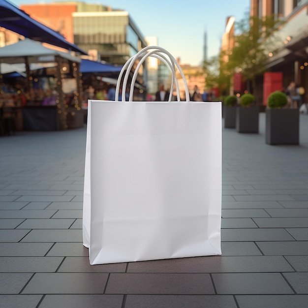 Empty shopping bag