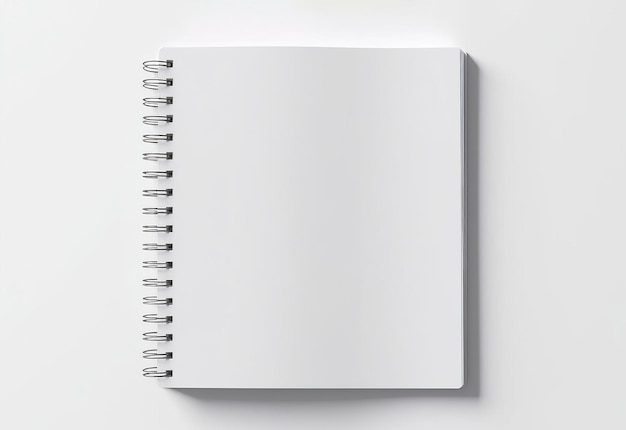 Empty Sketchbook notepad notebook