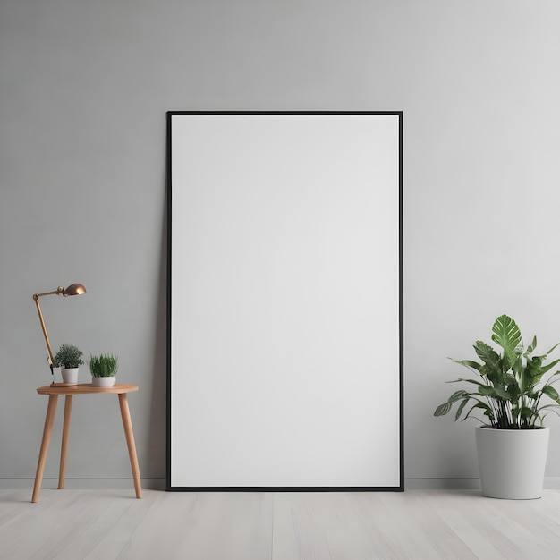 Photo empty space mockup