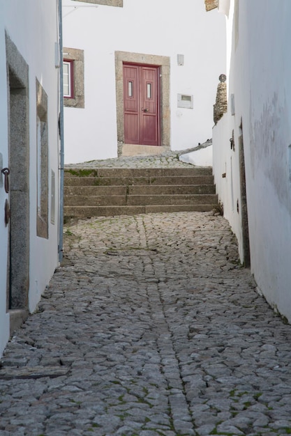 Empty Street in Marvao, Portugal