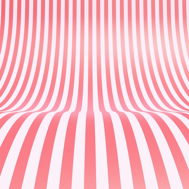 Empty striped candy pink silk fabric texture background