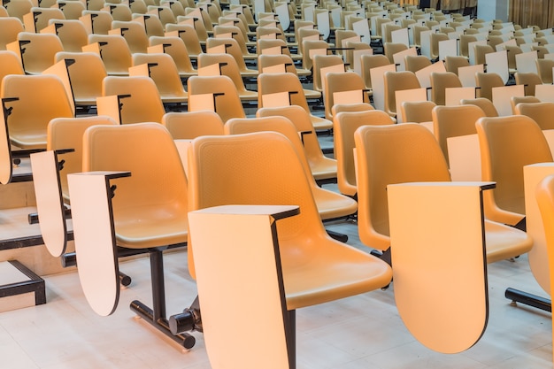 Empty Student Empty Lecture Hall