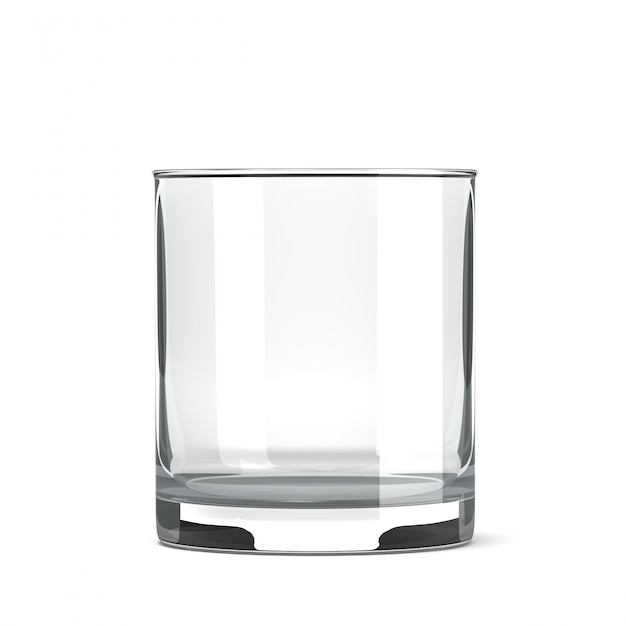 Empty  Table Glass