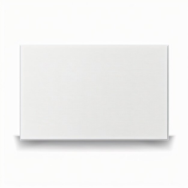 カード白紙の空テンプレート ベクターイラスト 白背景 AI人工知能製