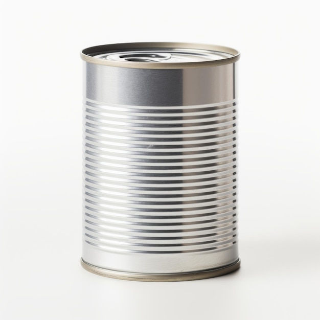 Empty tin can