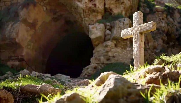 Empty tomb of Jesus Christ