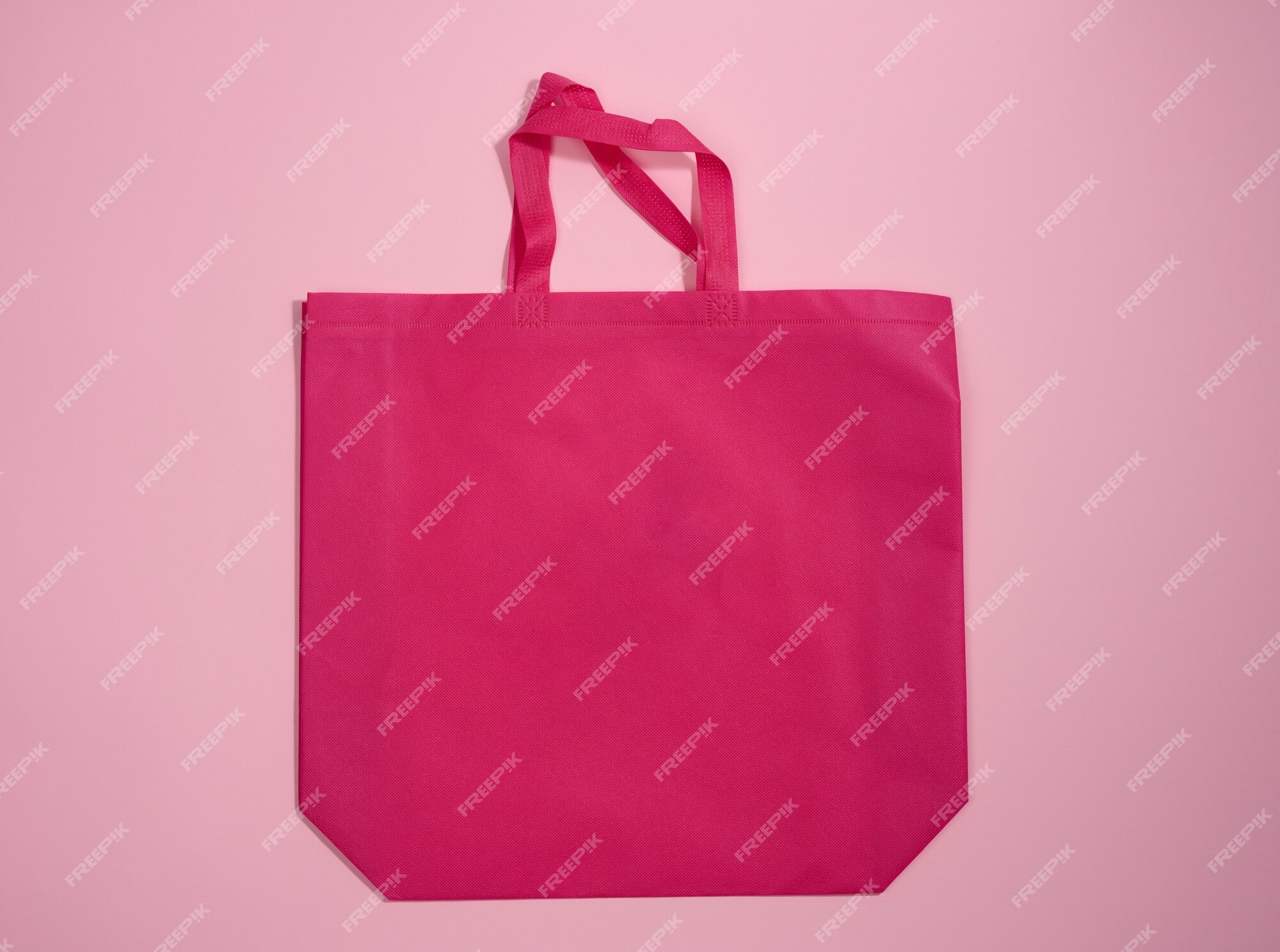 Embroidered Canvas Tote - Sprinkled With Pink