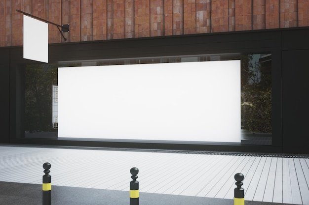 광고판 을 가진 빈  vitrine