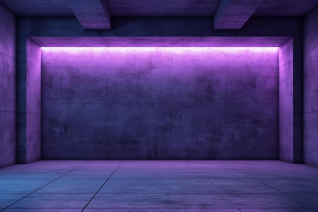 Empty Wall Neon light