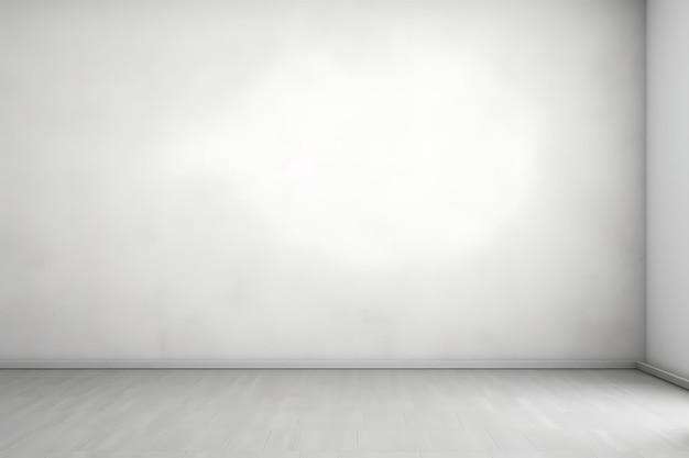 Empty white and grey studio backdrop background