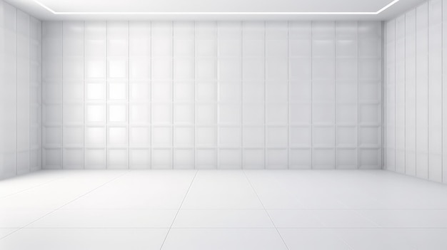 Photo an empty white room with no one in it