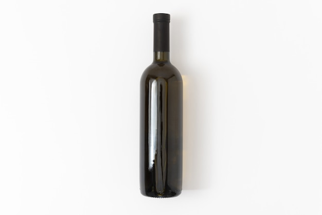 Empty wine bottle