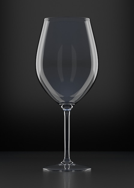 Empty Wine Glass