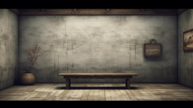 empty wooden table HD 8K wallpaper Stock Photographic Image