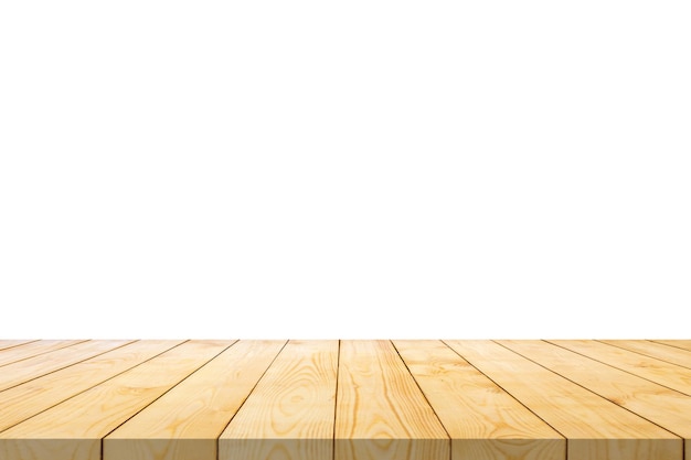 Empty Wooden Table Top Background. Graphic by khanisorn · Creative