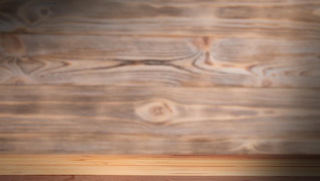 Photo empty wooden table