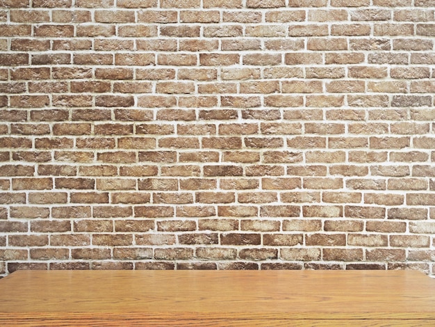 Photo empty wooden table