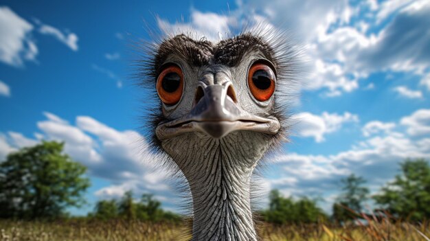 Photo emu high quality background