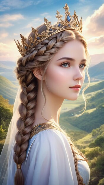 Photo enchanted braids