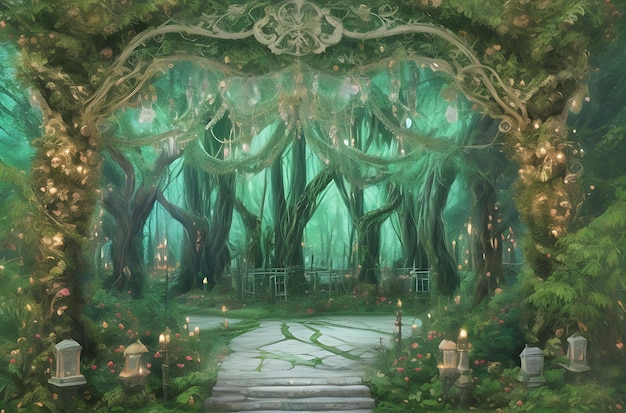 Enchanted Forest Elegance