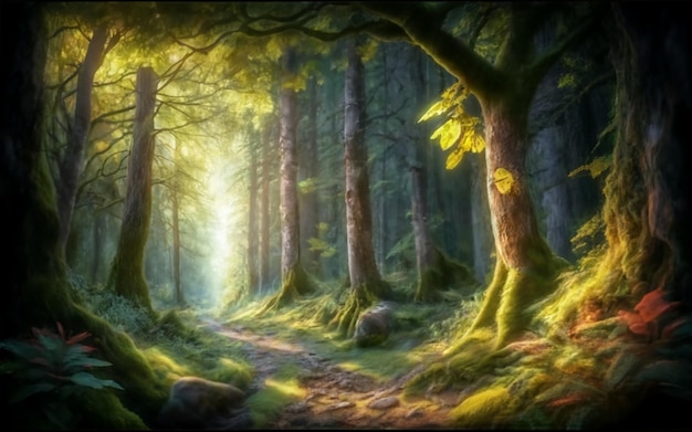 Enchanted Forest Illusion