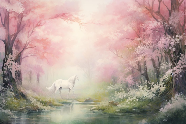 Enchanted Forest Whimsy and Wonder in Watercolor