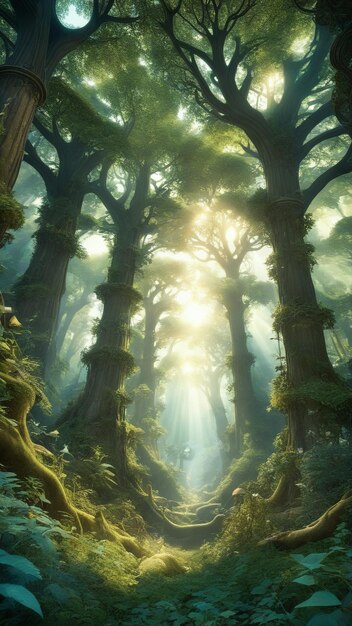 魔法の森